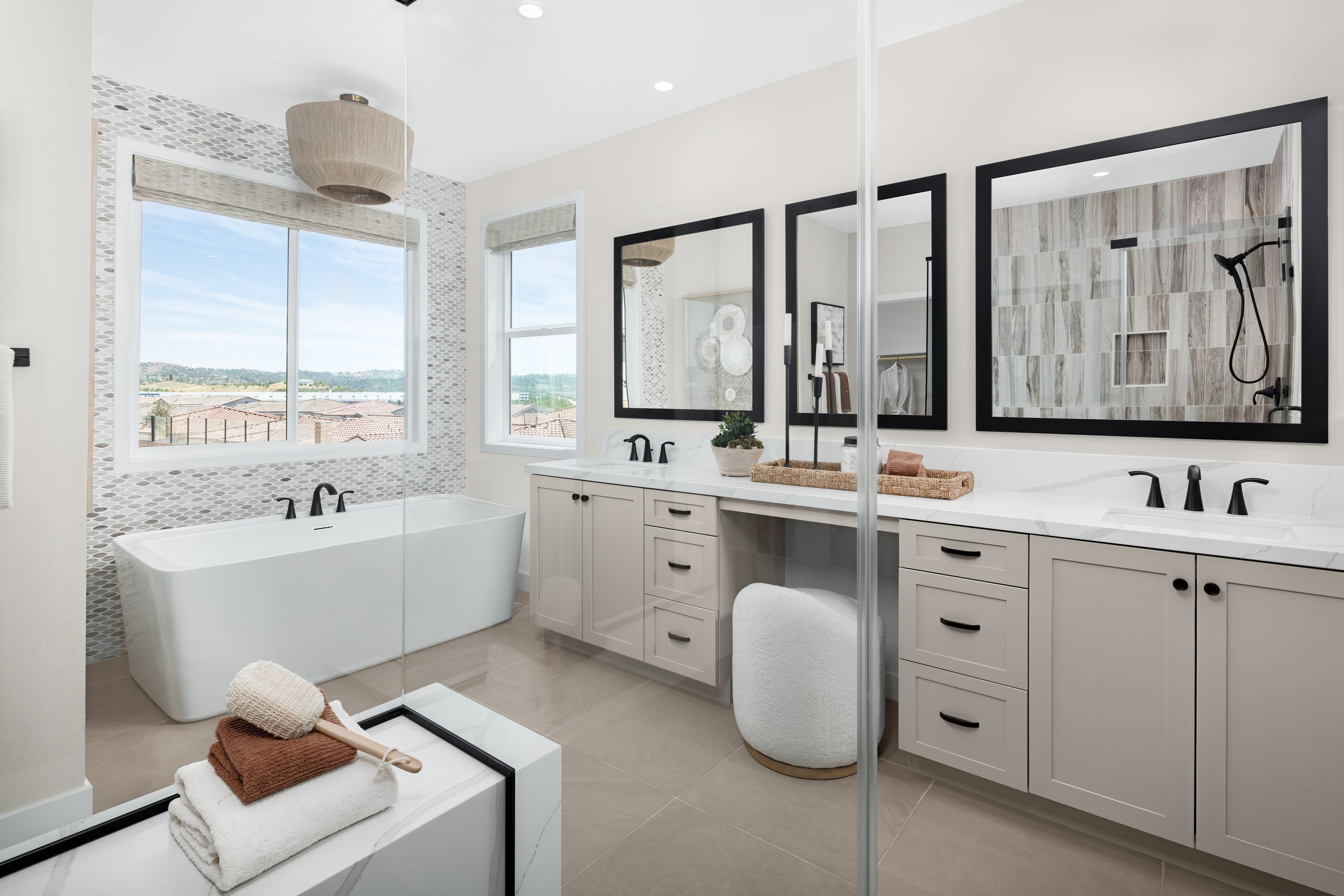 Double-vanity Bathroom