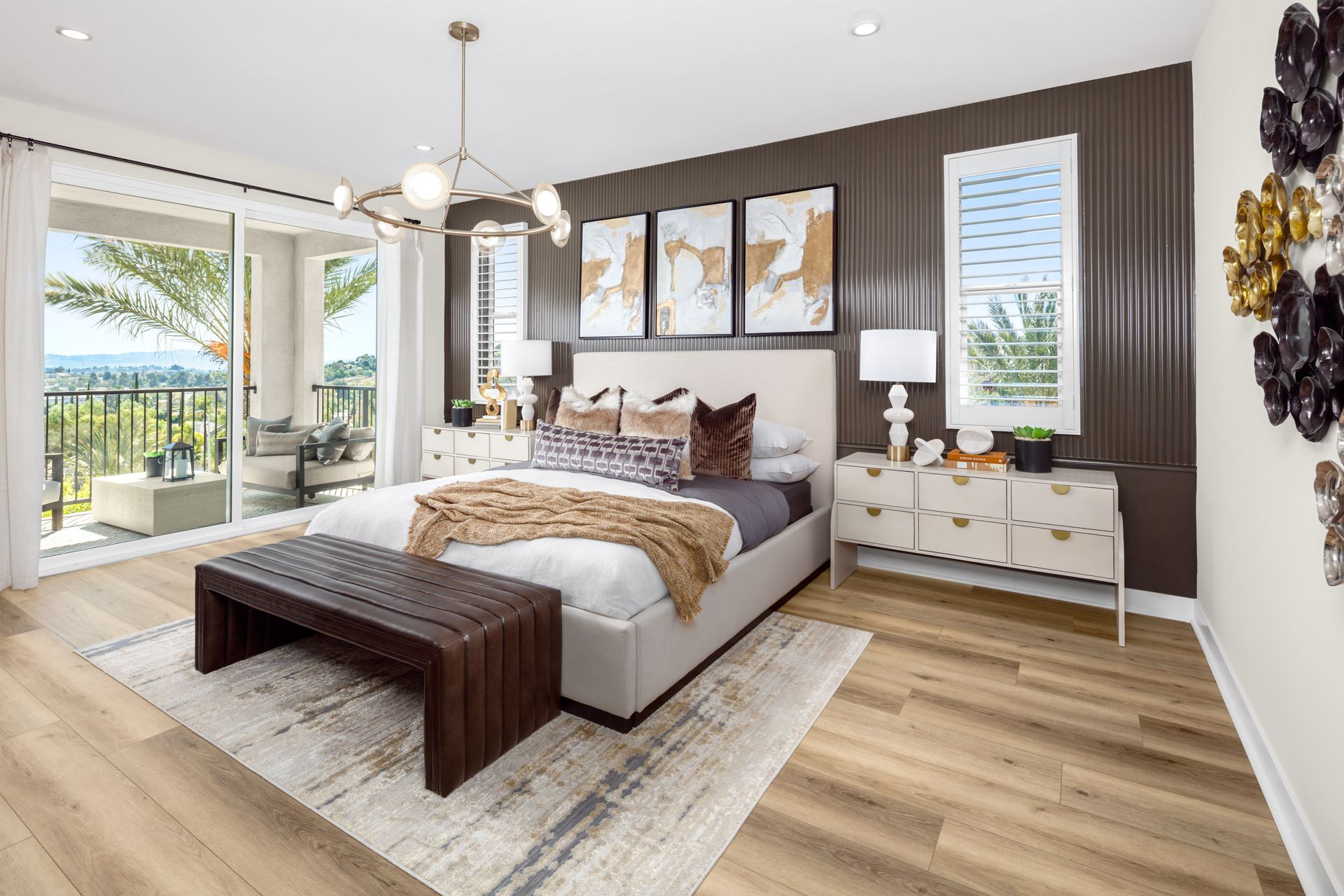 Spacious Bedroom with balcony attached