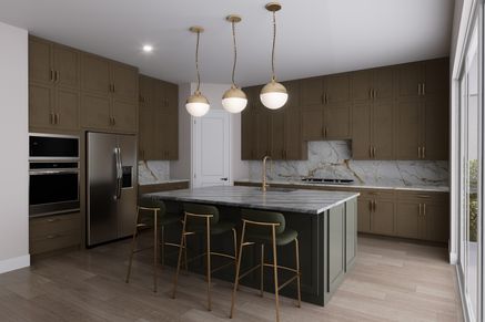 Kitchen with Outdoor Patio