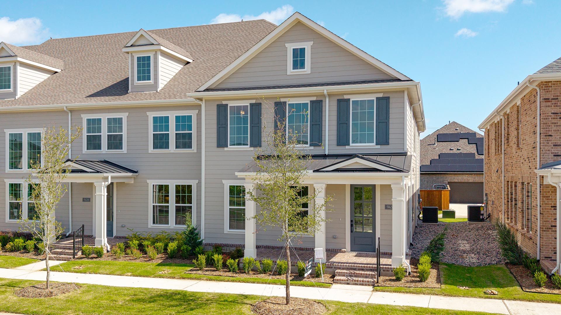 Hansen - Village on Main Street: Frisco, Texas - CB JENI Homes
