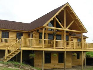 Cedar Knoll Log Homes por Cedar Knoll Log Homes en Glens Falls New York