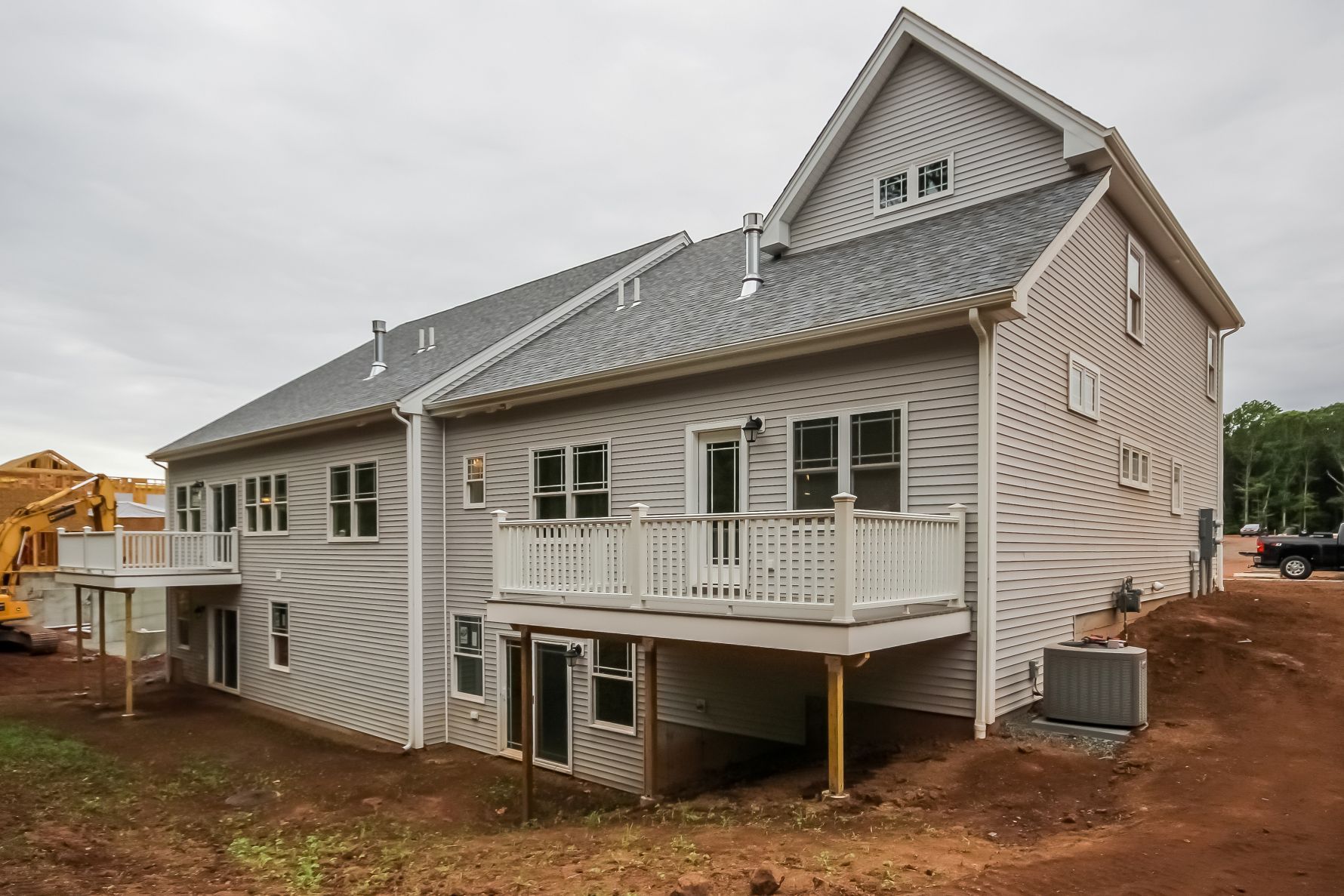 Full walk-out basement in Wallace model