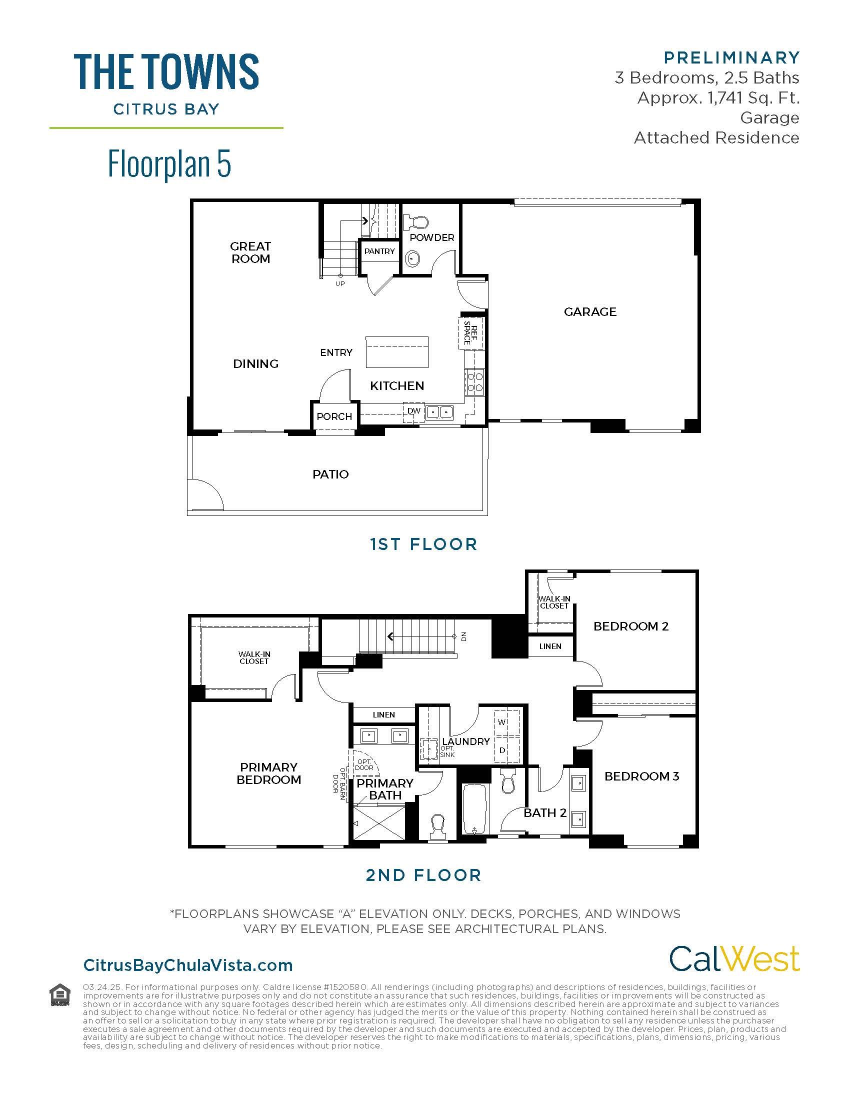 Plan 5 Floorplan