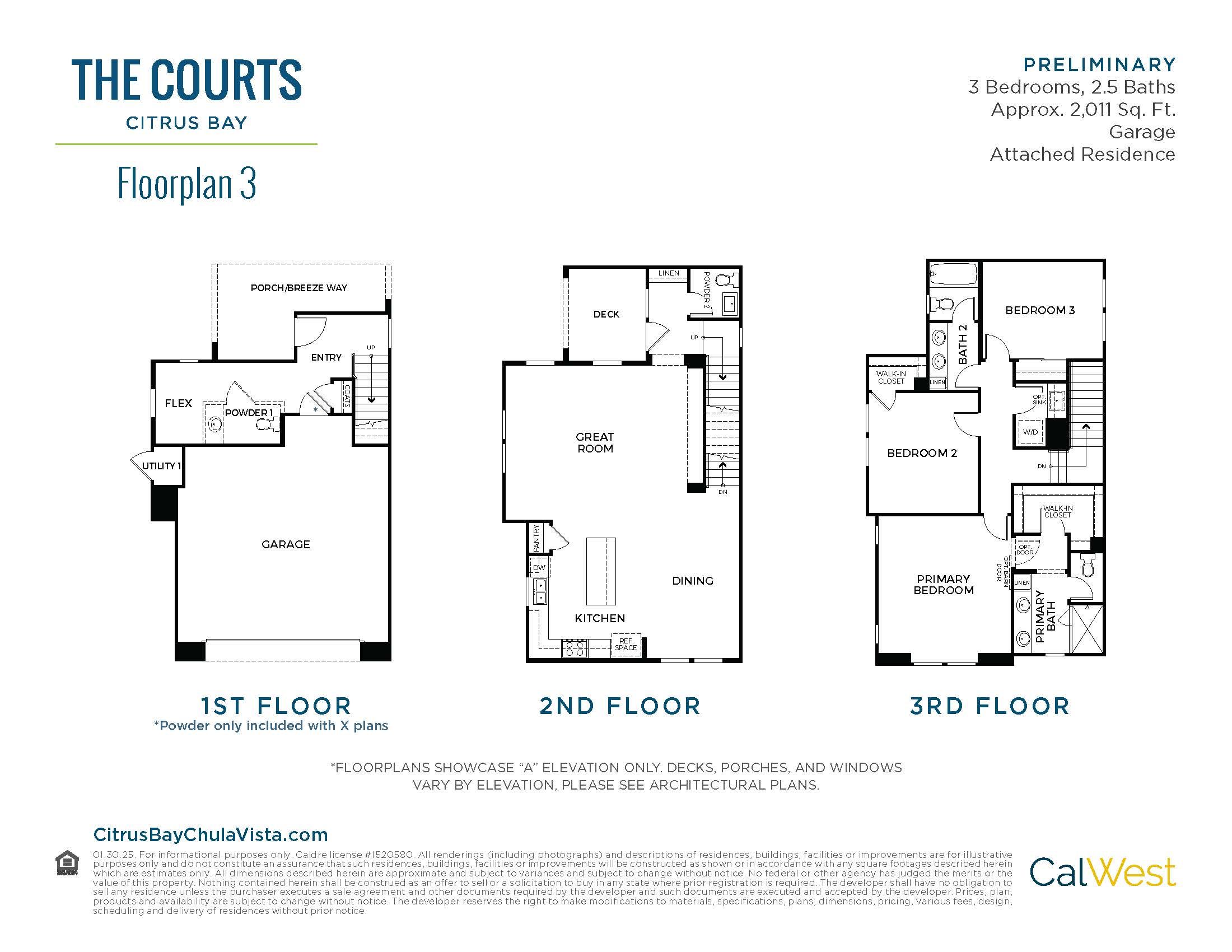 Plan 3 Floorplan