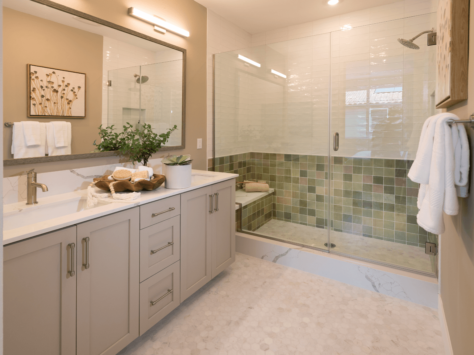 Plan 3 Master Bathroom