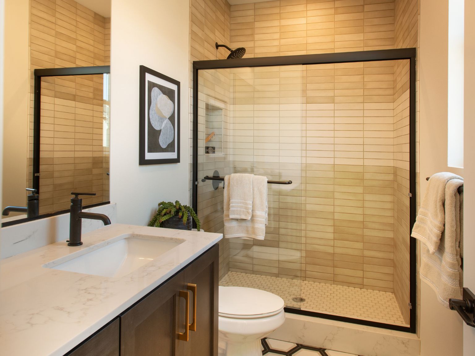 Plan 1 Master Bathroom