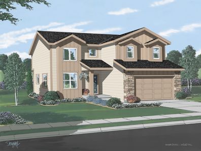 Laramie, 4200-E by Campbell Homes in Colorado Springs CO