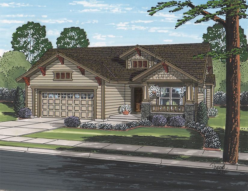Hawthorne Plan at Cordera in Colorado Springs, CO by Campbell Homes