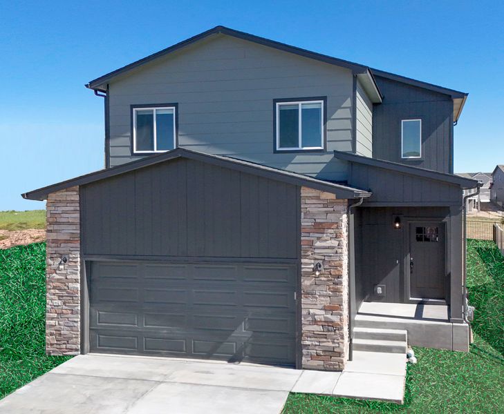 The Orion floor plan