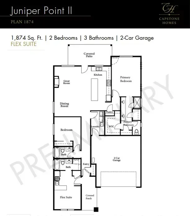 Plan 1874 floor plan
