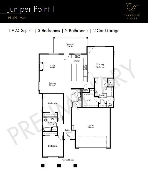 Plan 1924 floor plan