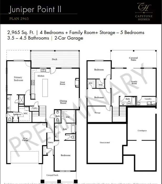 Plan 2917 floor plan