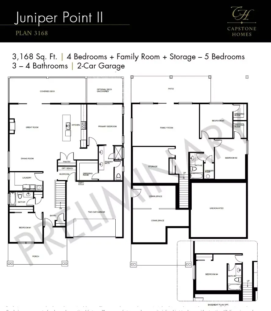 Plan 3168 floor plan