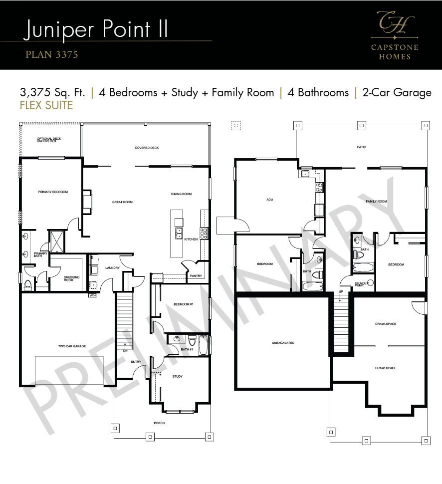 Plan 3375 floor plan