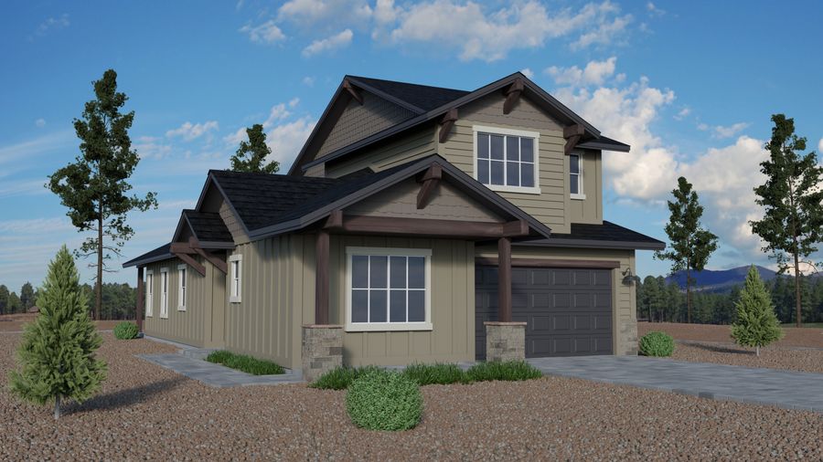 CDR Plan 2370 by Capstone Homes in Flagstaff AZ