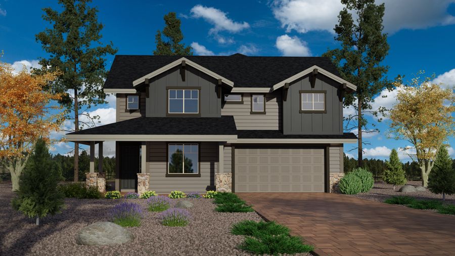 TS Aries II Plan 2443 by Capstone Homes in Flagstaff AZ