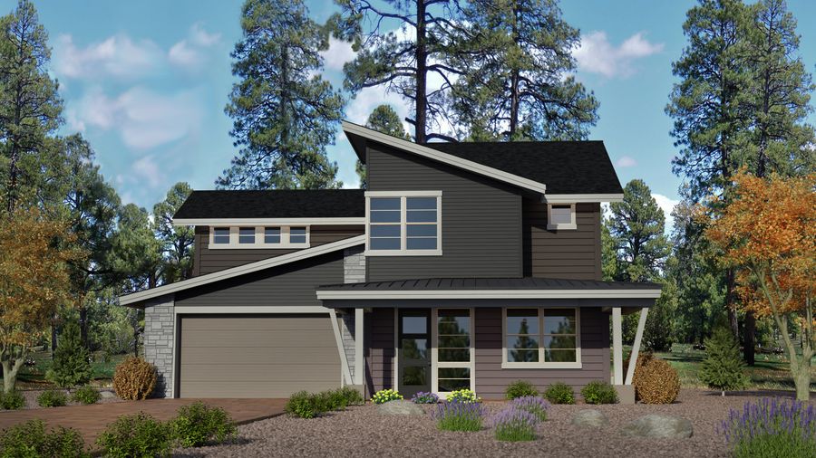 TS Aries II Plan 3222 by Capstone Homes in Flagstaff AZ