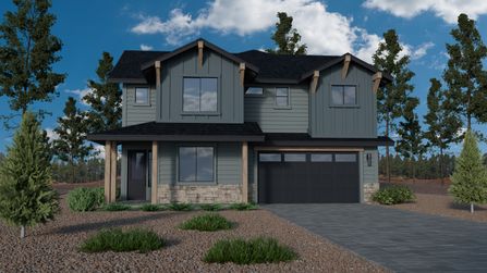 CDR Ridge Plan 2443 by Capstone Homes in Flagstaff AZ