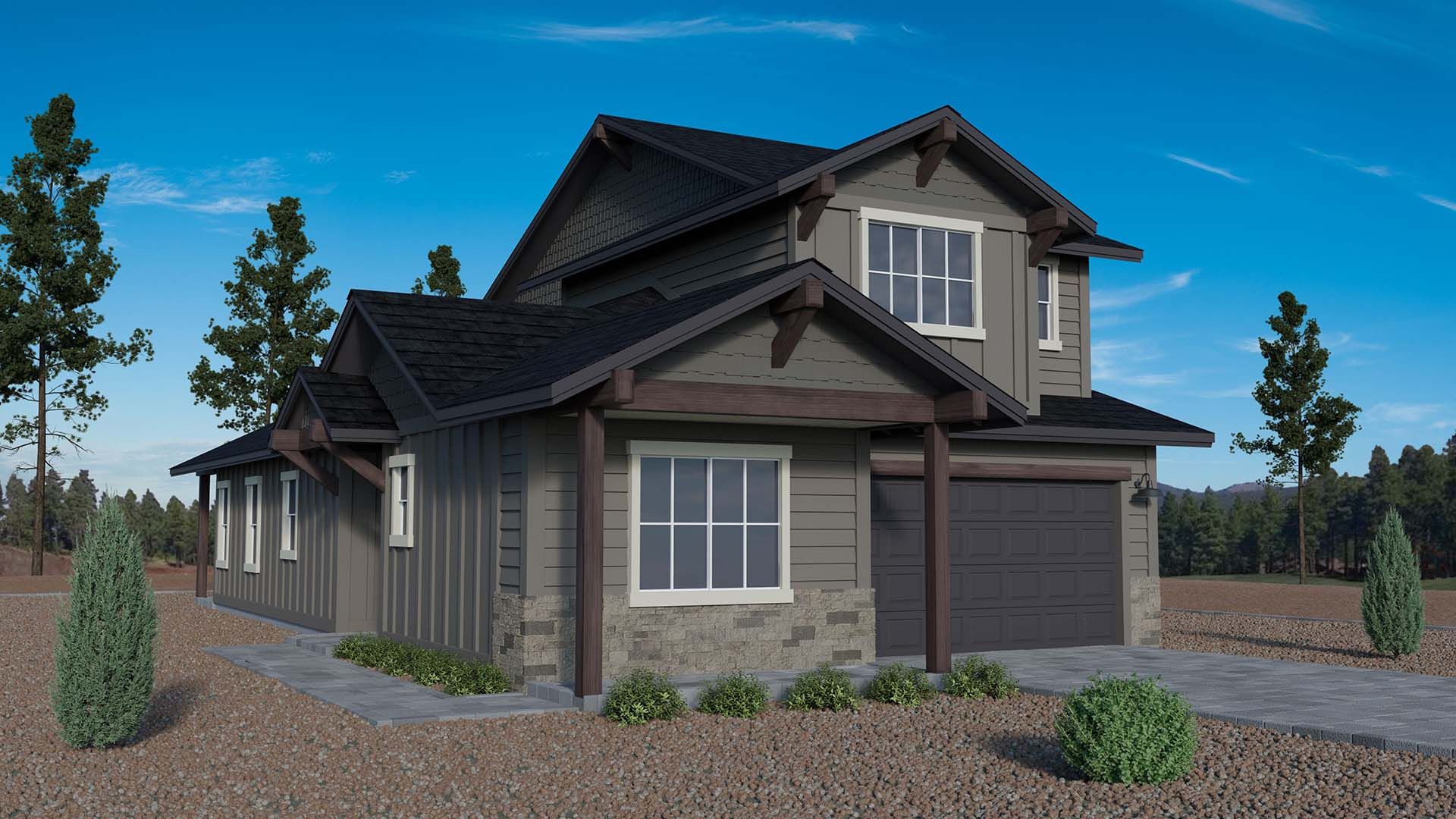 Plan 2370 - Canyon del Rio - The Point: Flagstaff, Arizona - Capstone Homes