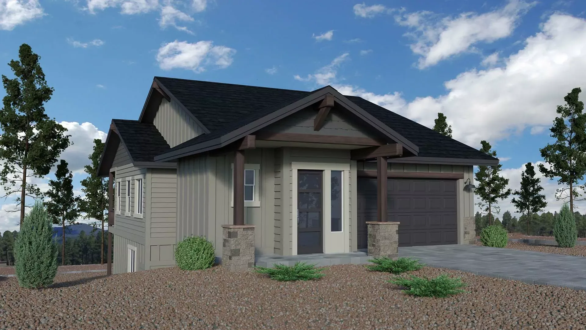 Plan 2385 - Canyon del Rio - The Point: Flagstaff, Arizona - Capstone Homes