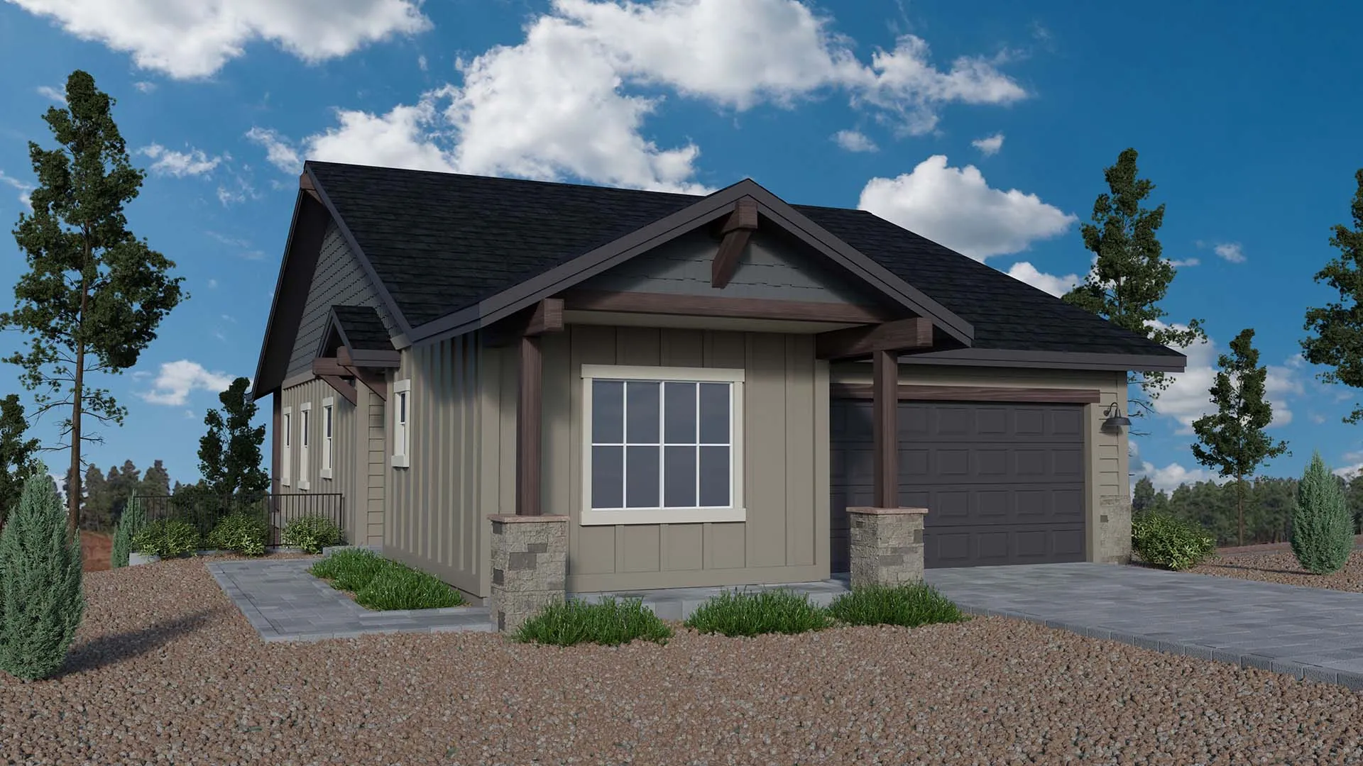 Canyon del Rio - The Point por Capstone Homes en Flagstaff Arizona