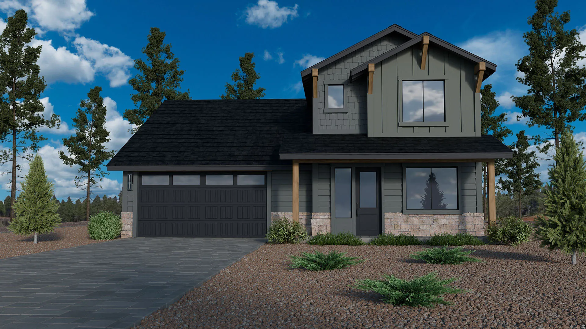 Plan 2303 - Canyon Del Rio - The Ridge: Flagstaff, Arizona - Capstone Homes