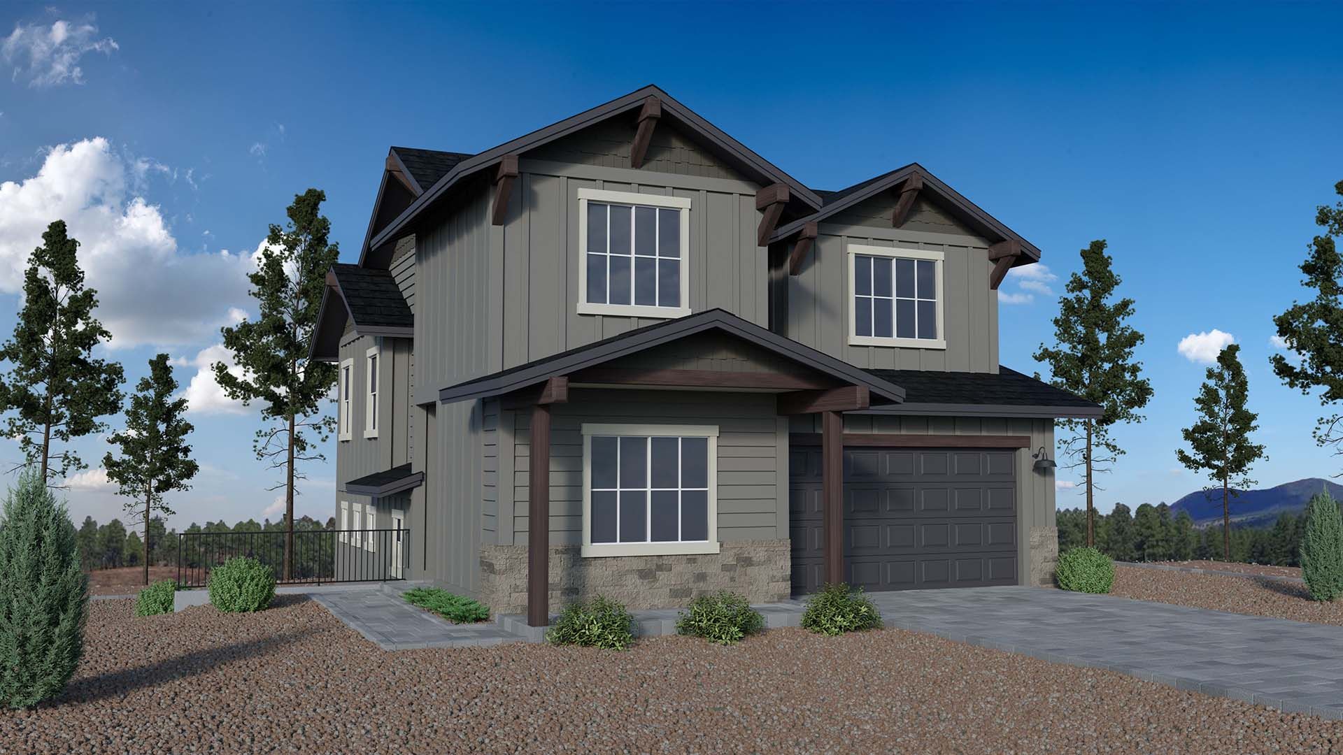 Plan 2354 - Canyon del Rio - The Point: Flagstaff, Arizona - Capstone Homes