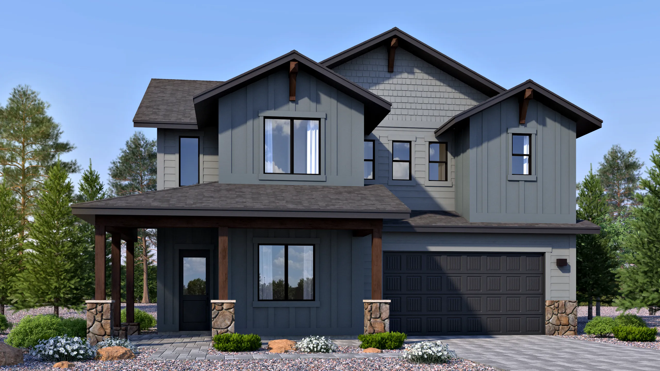 Plan 2466 - Timber Sky - Sirius: Flagstaff, Arizona - Capstone Homes