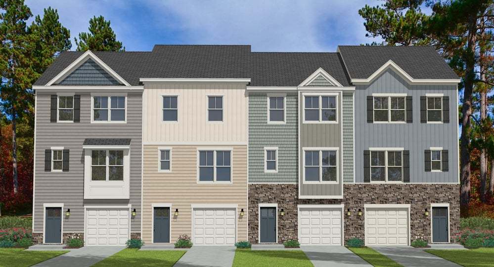 Linville Plan at The Parc Townes at Wendell in Wendell NC by