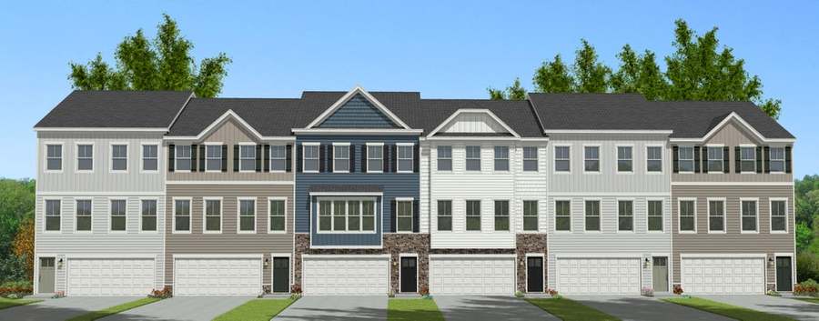 816 Parc Townes Drive  Homesite 53. Wendell, NC 27591