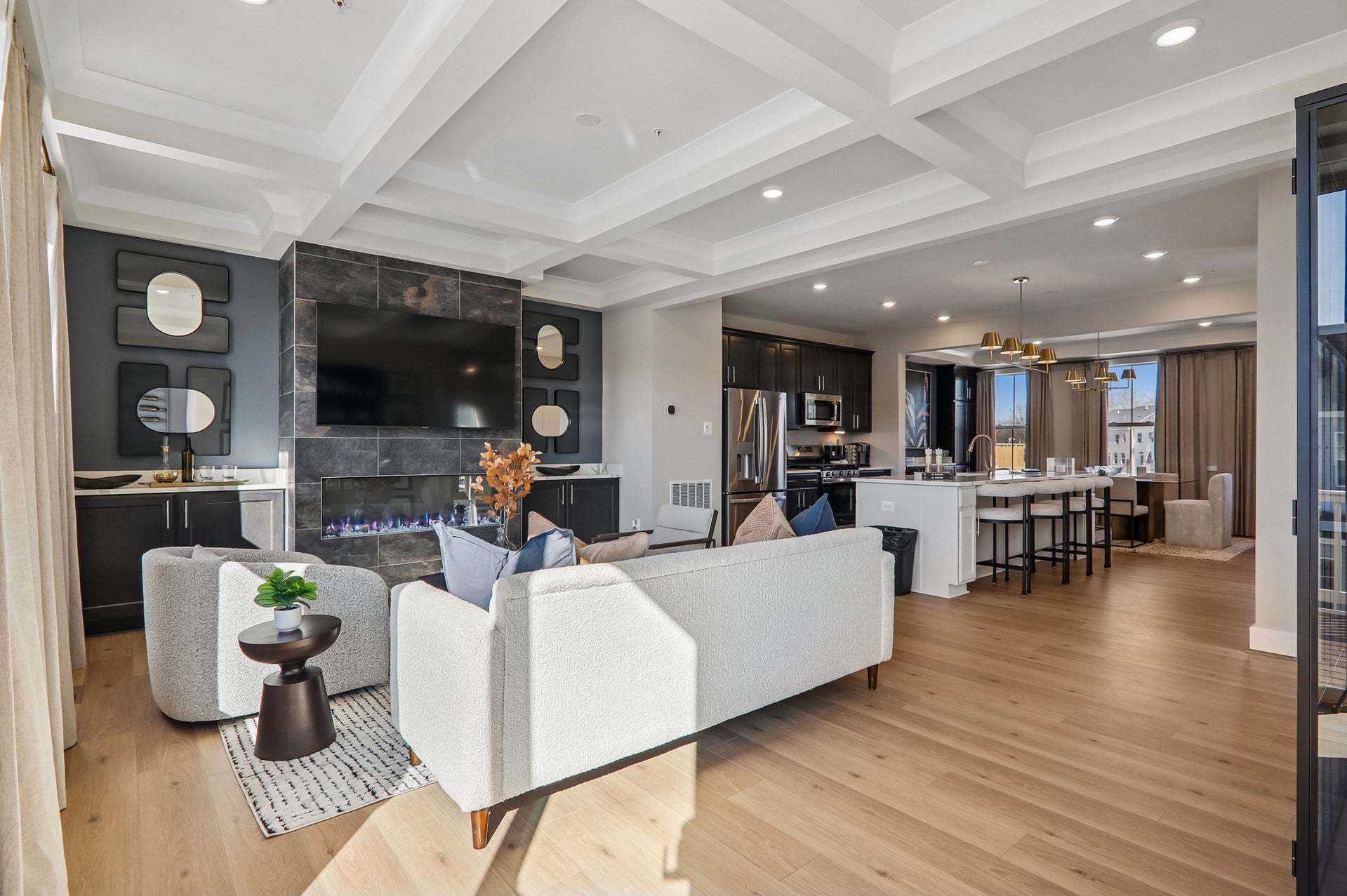 Patuxent Model - Manning Square - Living Area