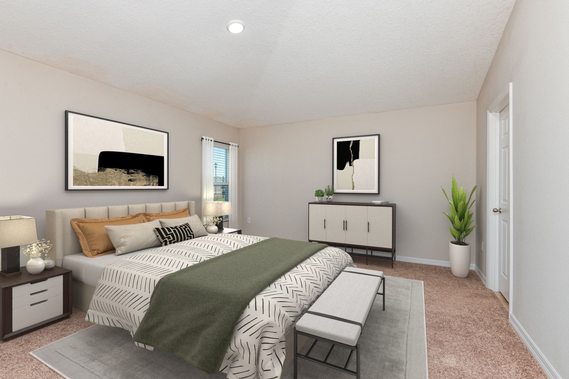 Magenta - Luxe Grey - Owner's Bedroom