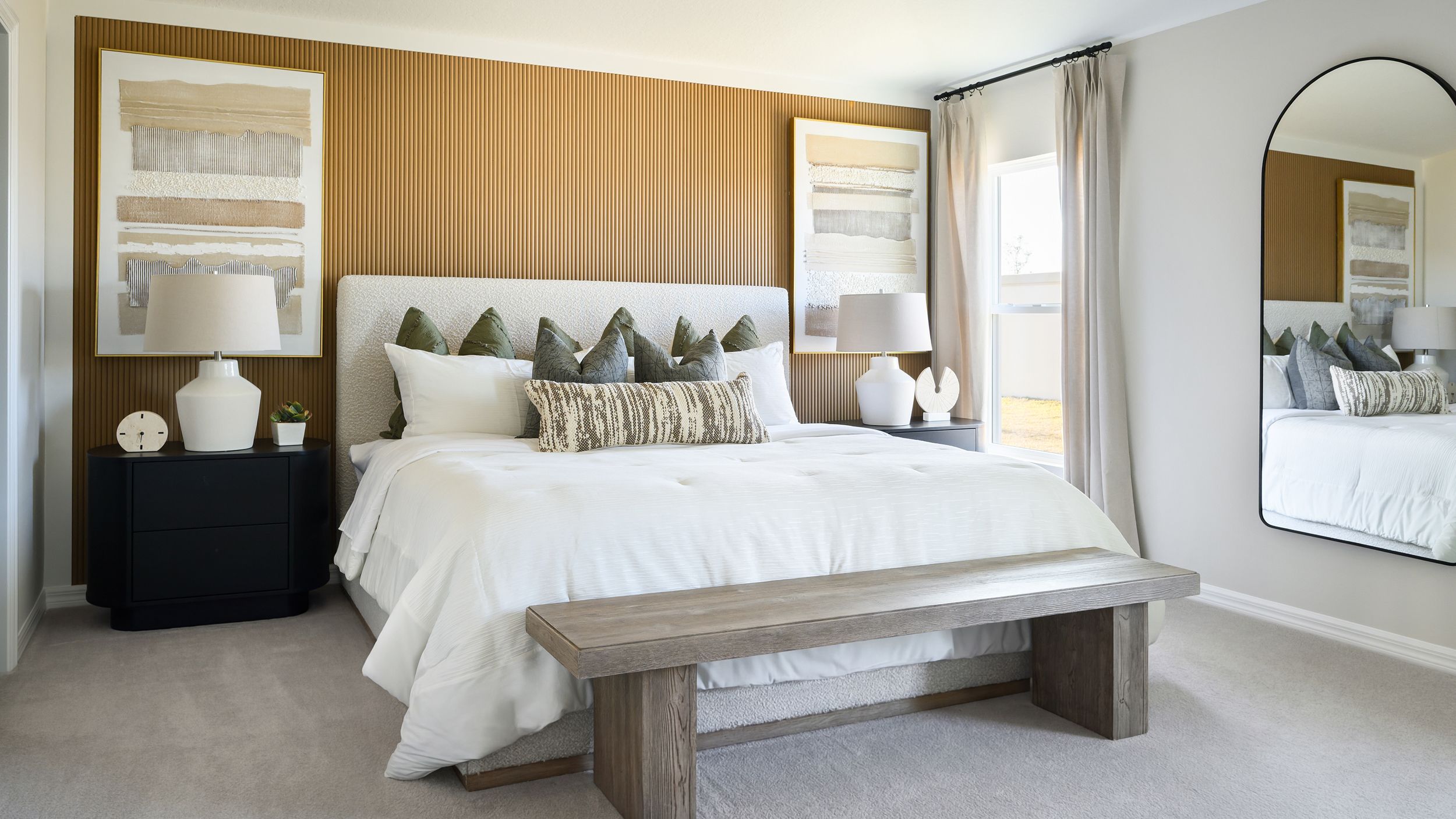 Magenta Model Primary Bedroom