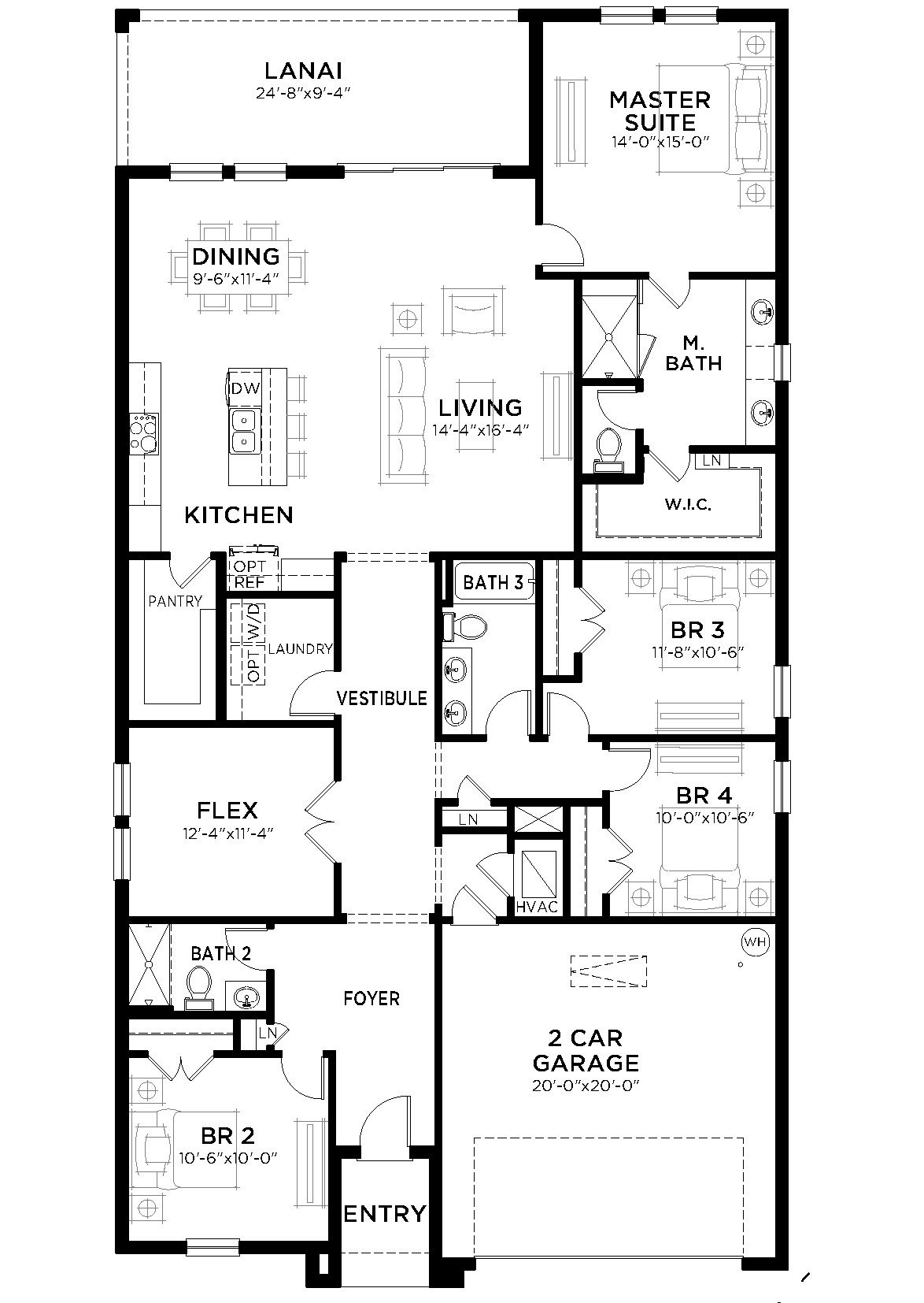 Mariposa_Gourmet Kitchen_Floorplan Inside_100725