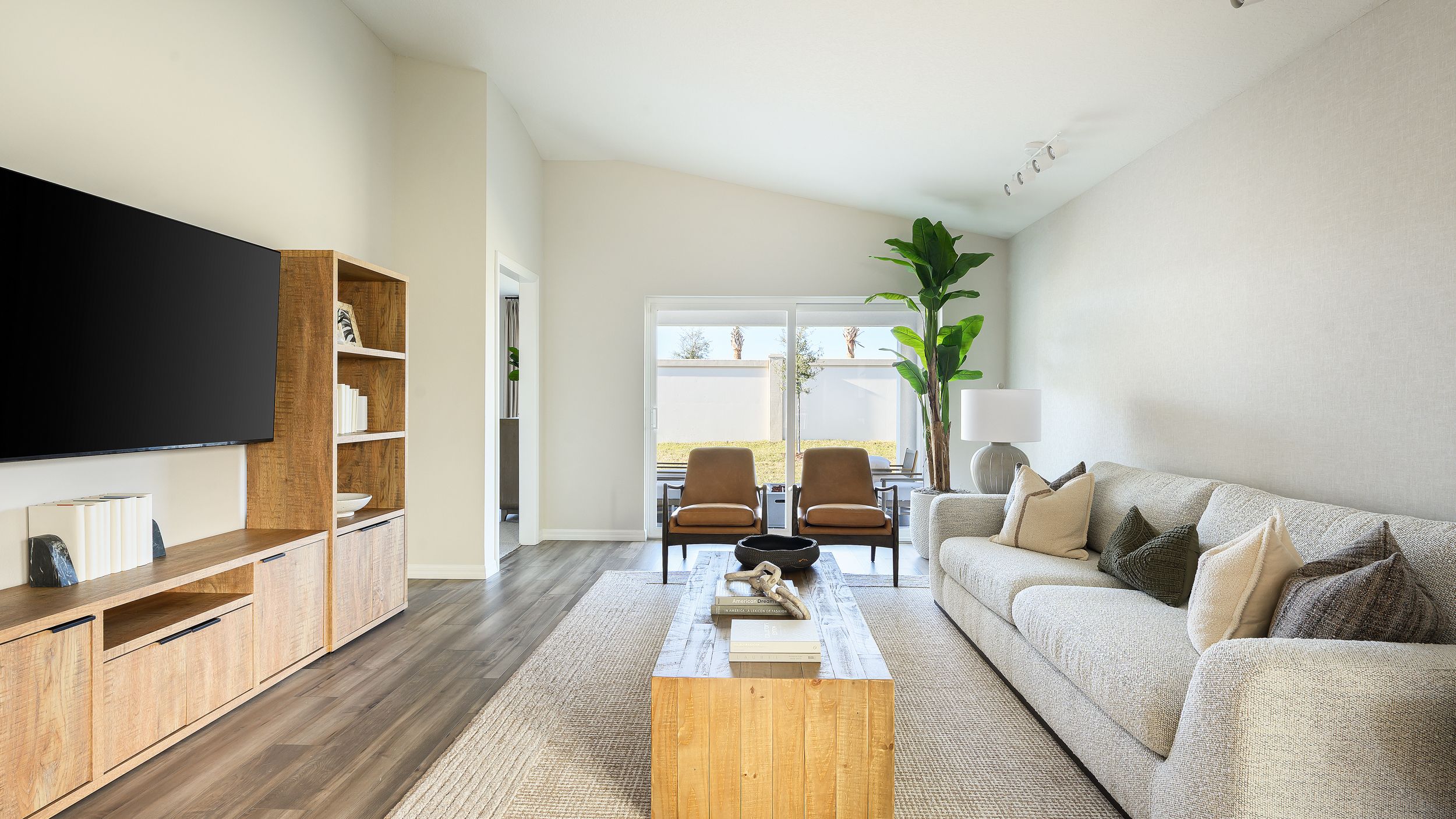 Magenta Living Room