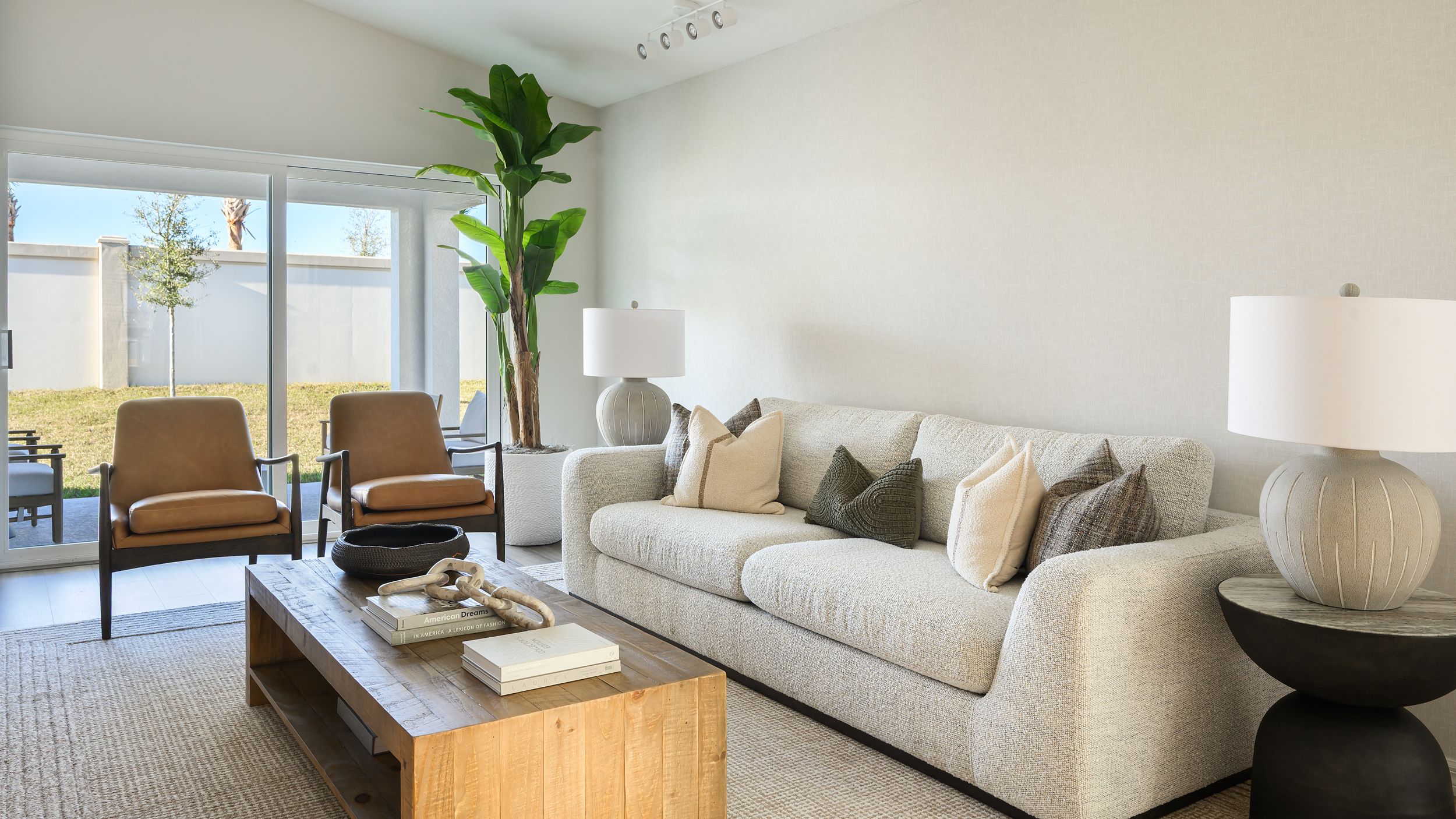 Magenta Living Room