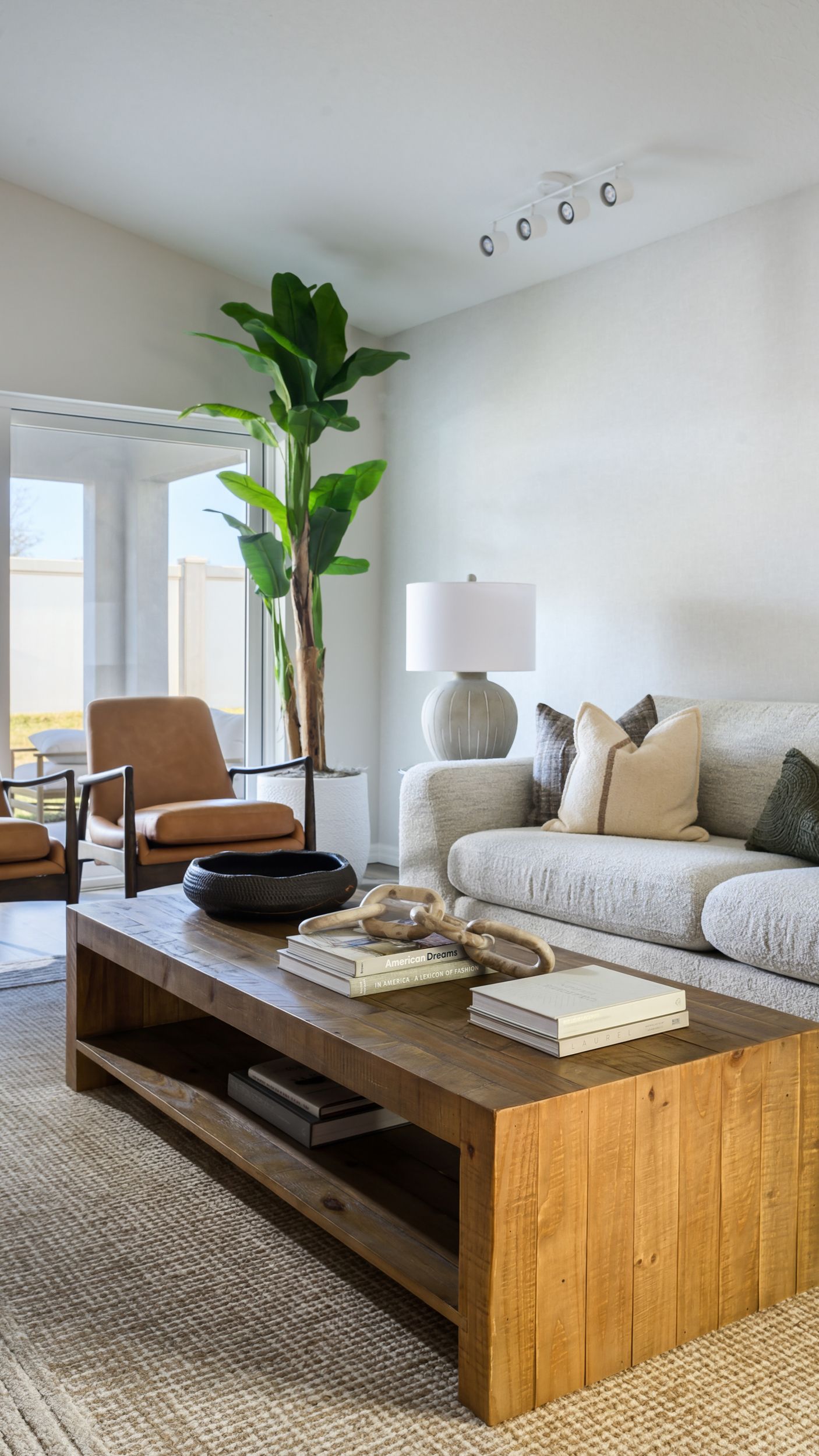 Magenta Living Room