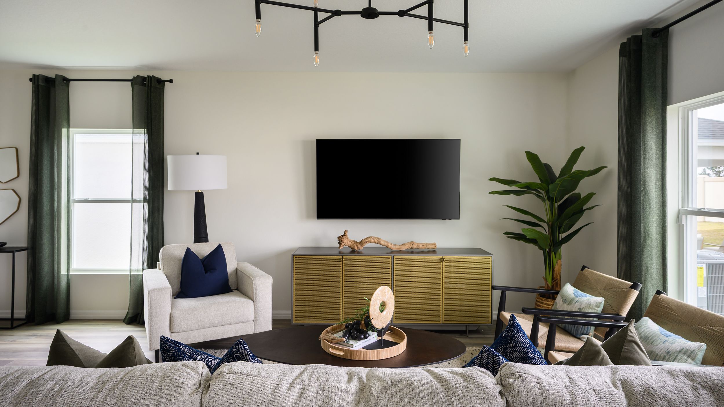 Indigo Living Room