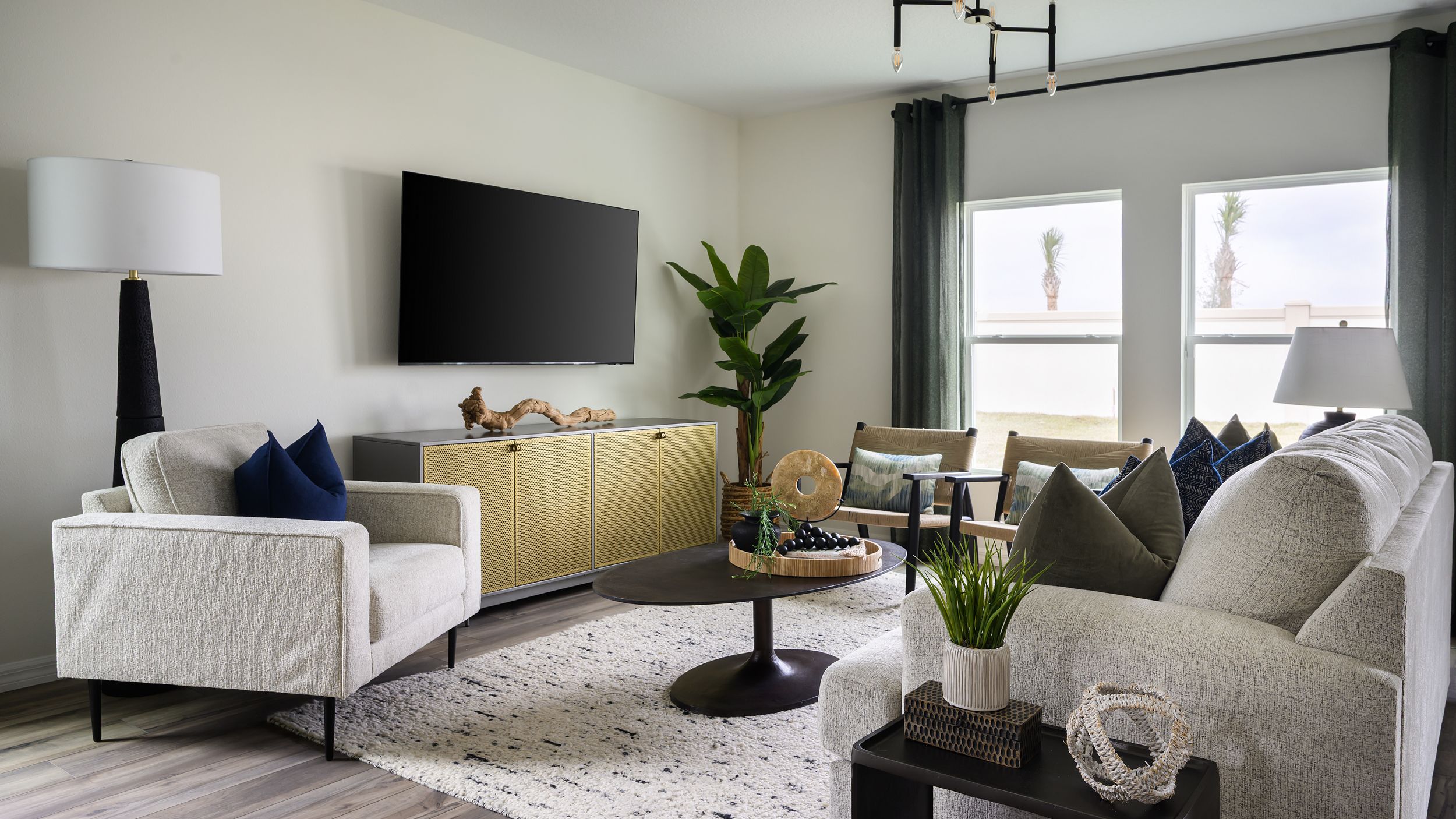 Indigo Living Room