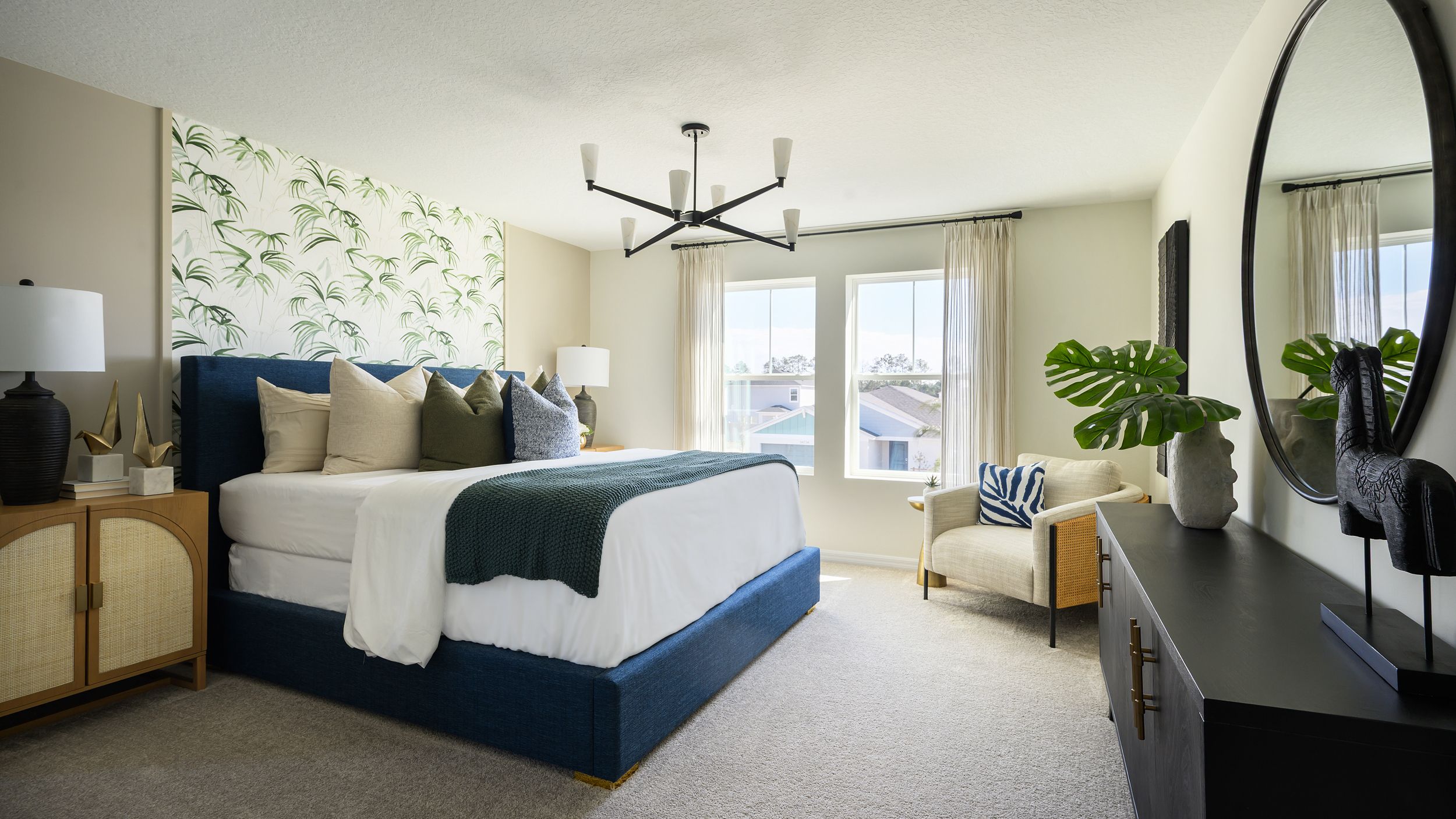 Indigo Bedroom