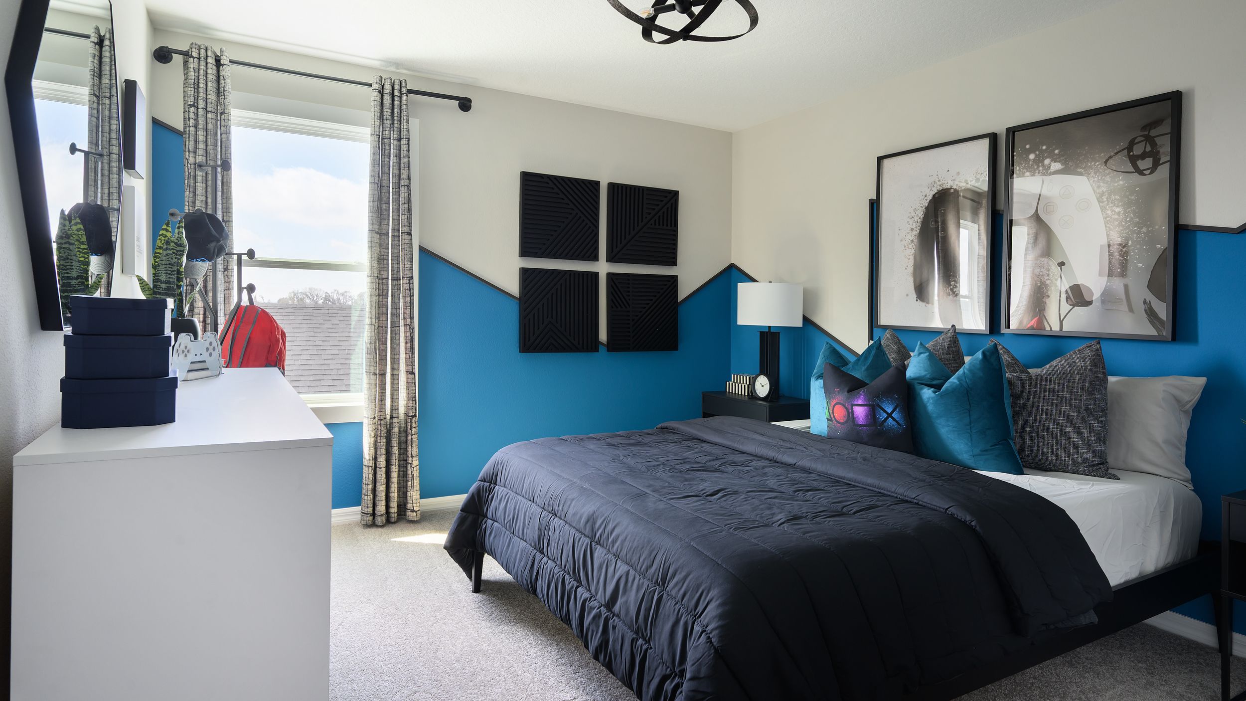 Indigo Bedroom