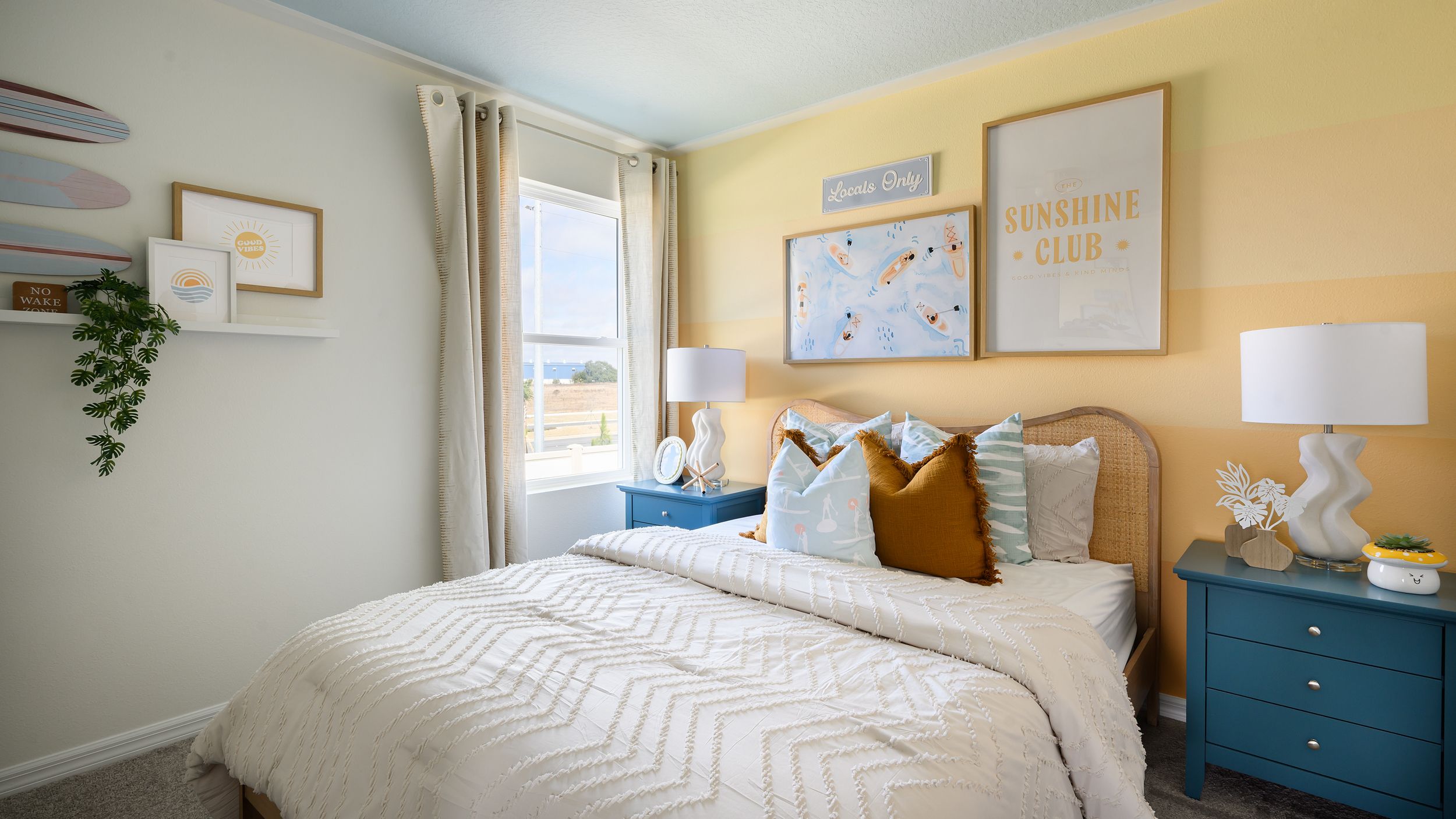 Indigo Bedroom