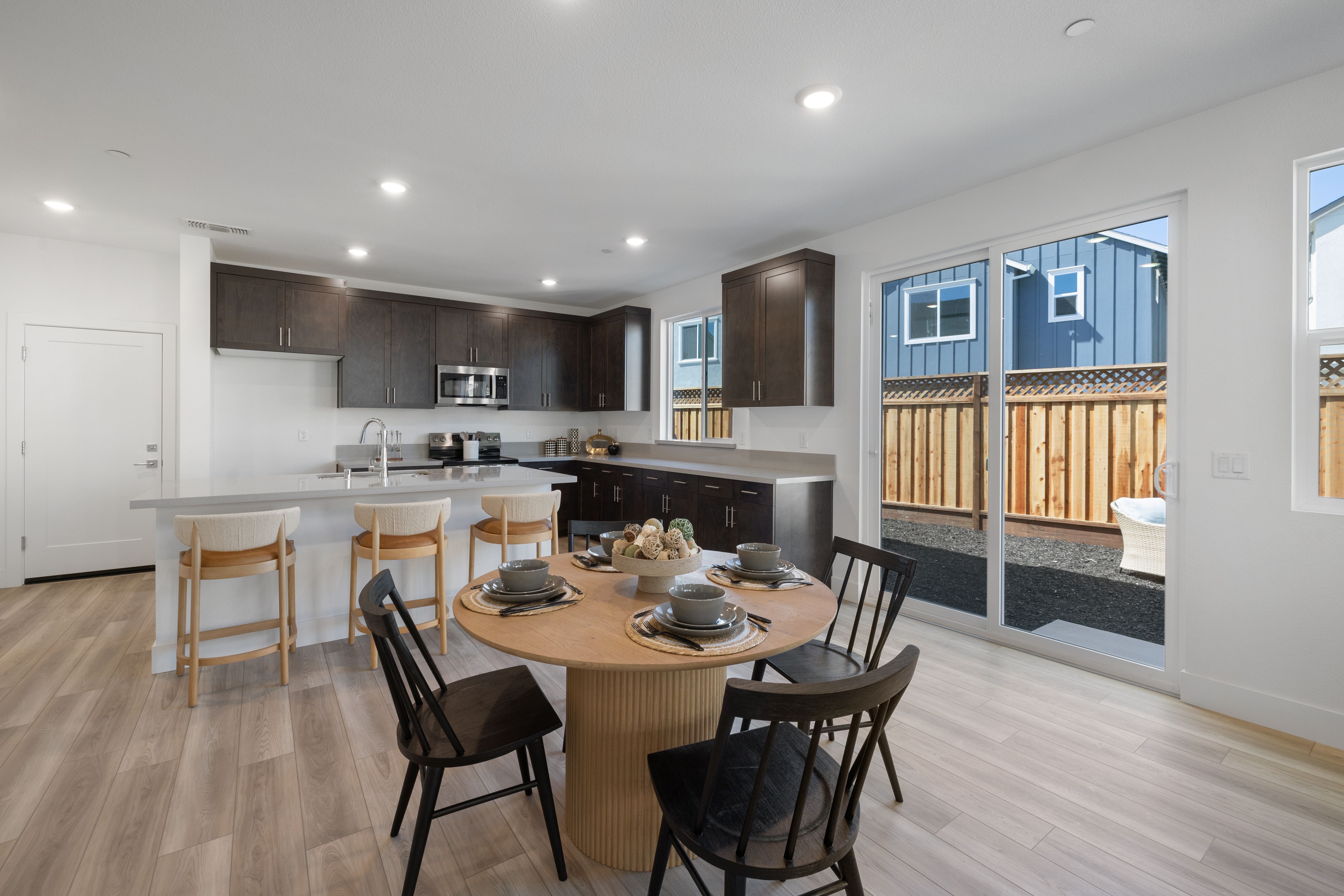 Dining Area and Kitchen