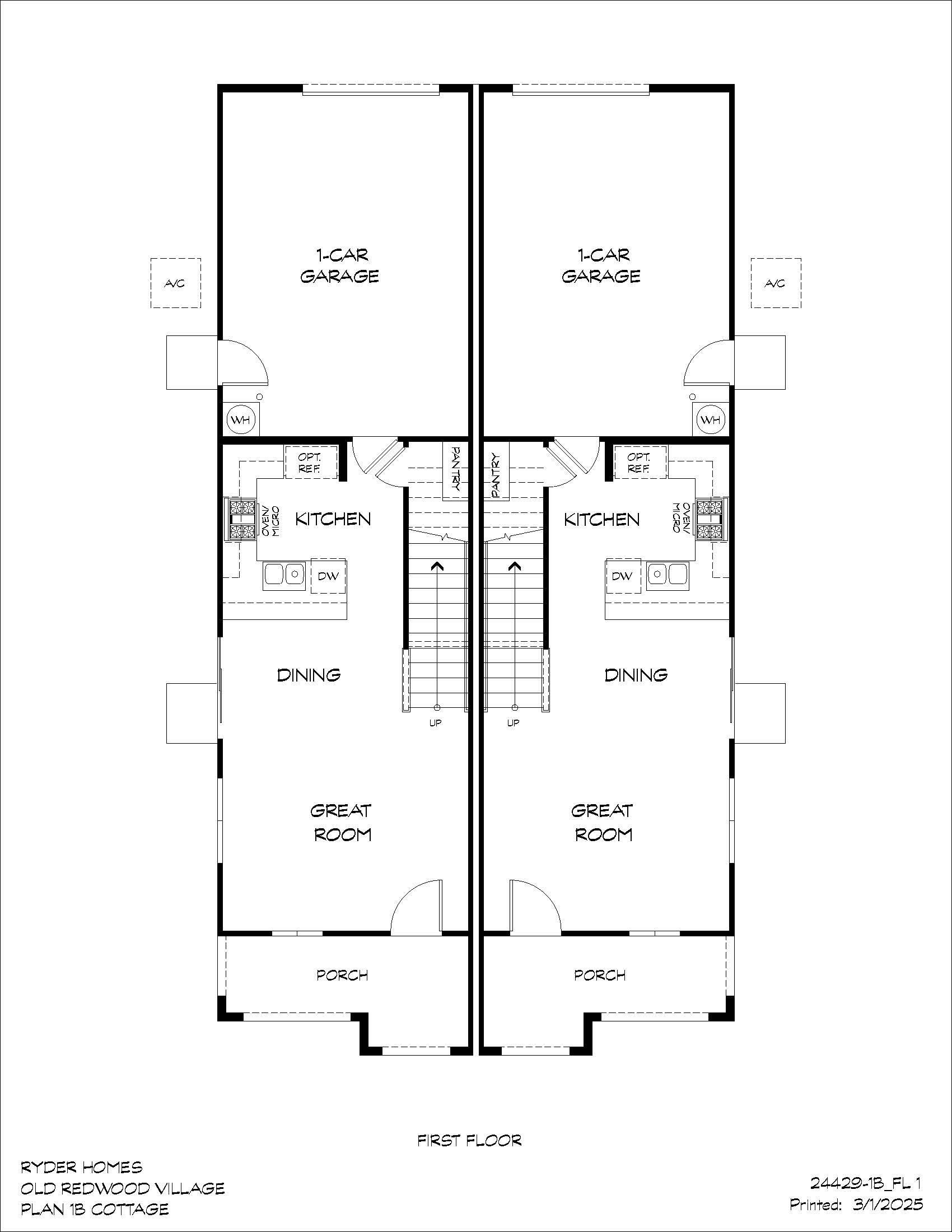 Plan 1 First Floor
