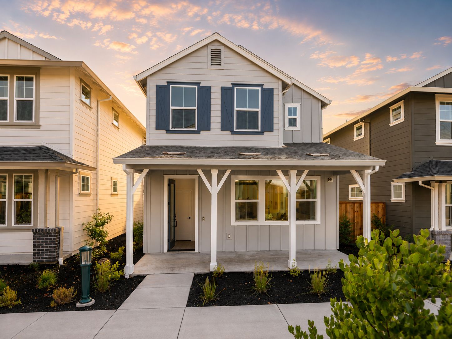 Old Redwood - Plan 3 - Old Redwood Village: Windsor, California - Ryder Homes