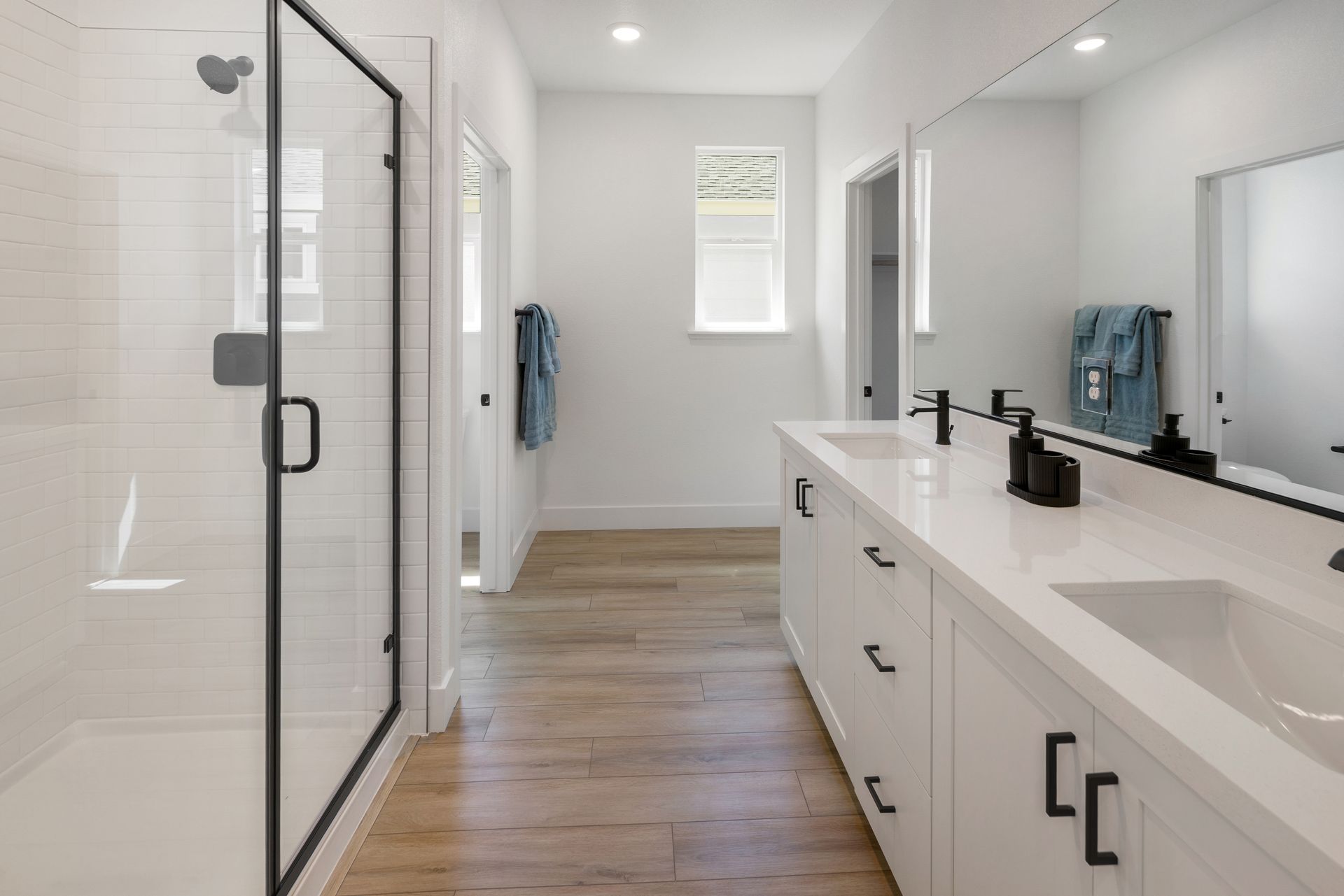 Primary Bathroom Vanity & Shower