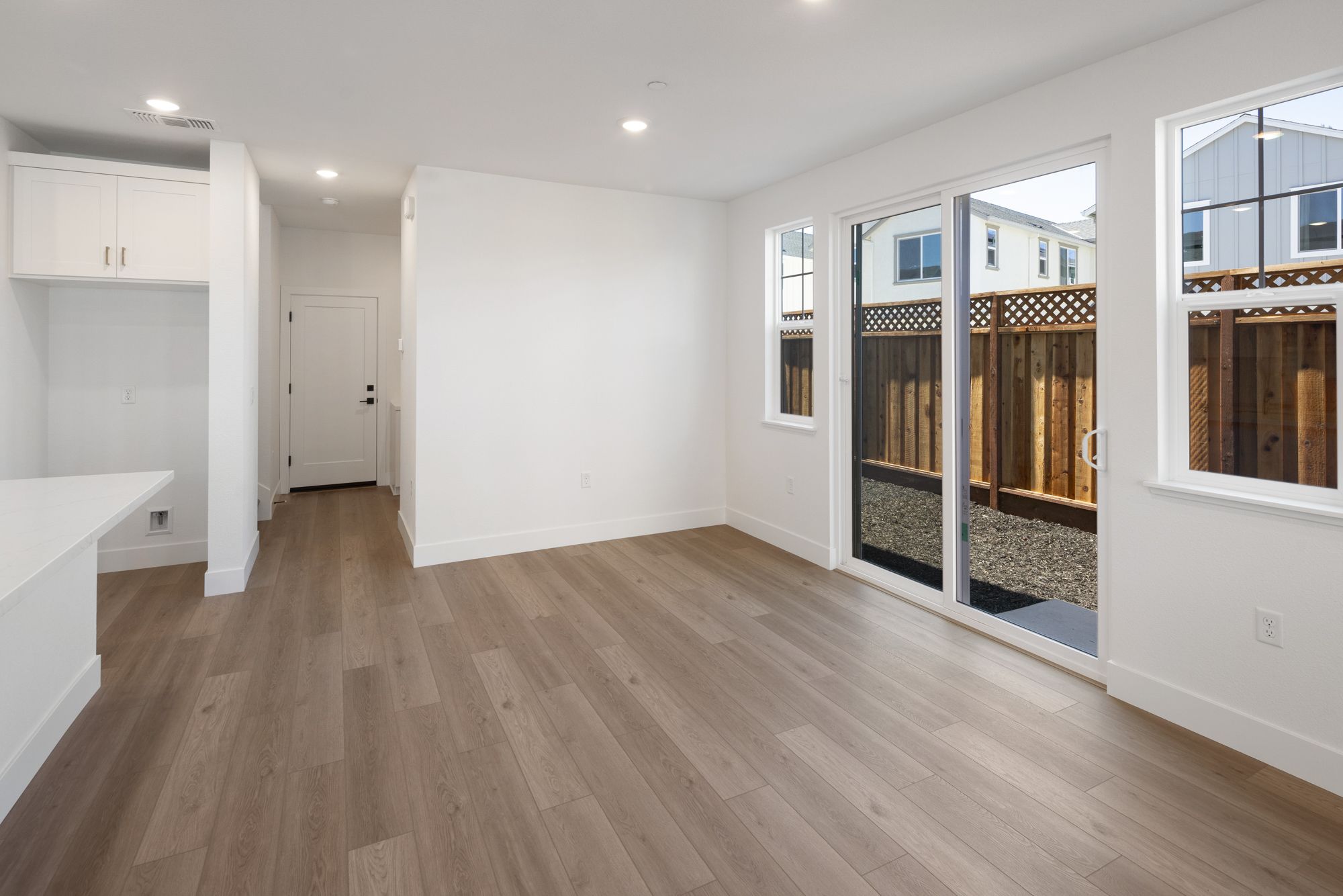 Dining Area & Patio Door