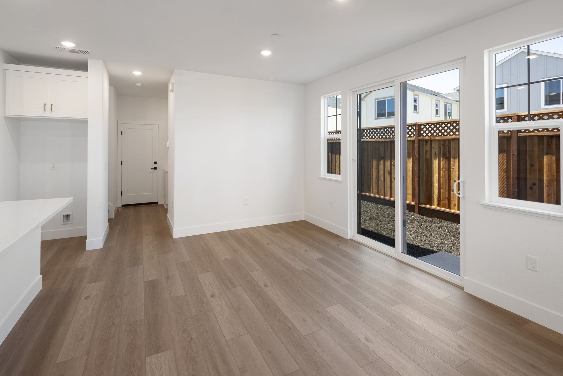 Dining Area & Patio Door