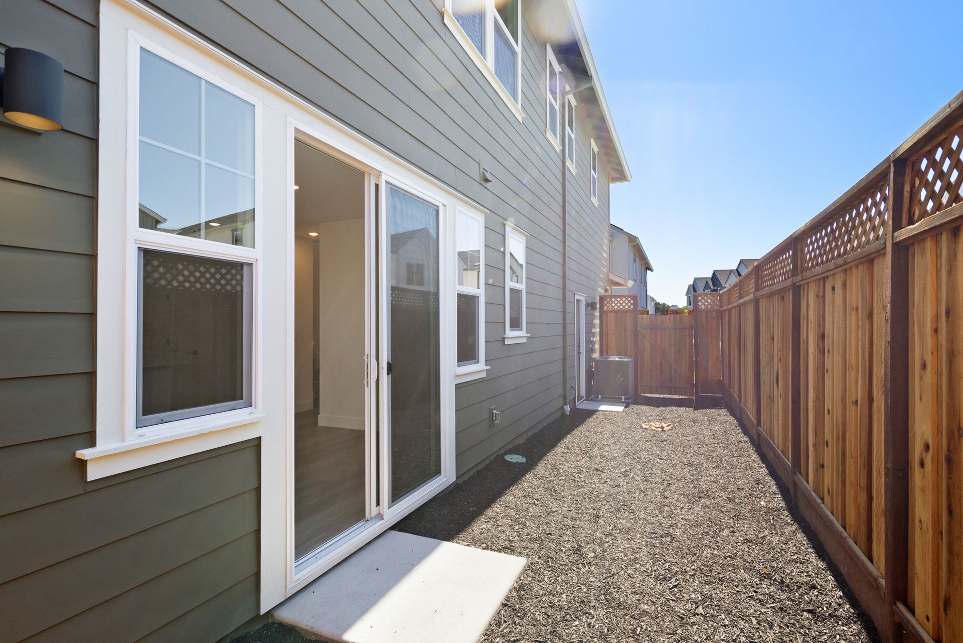Side Yard & Patio