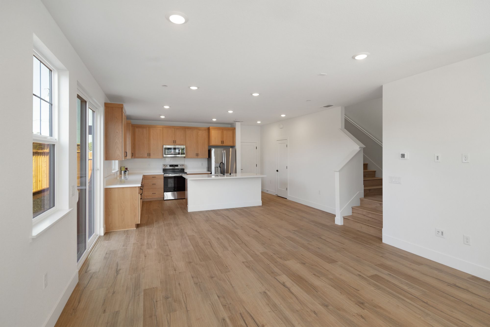 Kitchen & Living Area